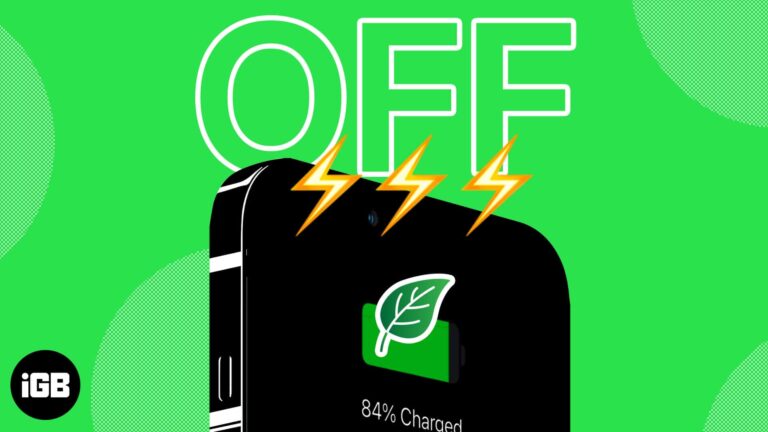 Clean energy charging on iphone