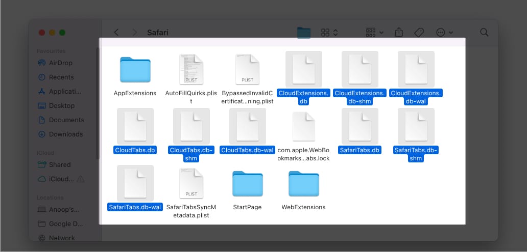 Delete Preference files on Mac