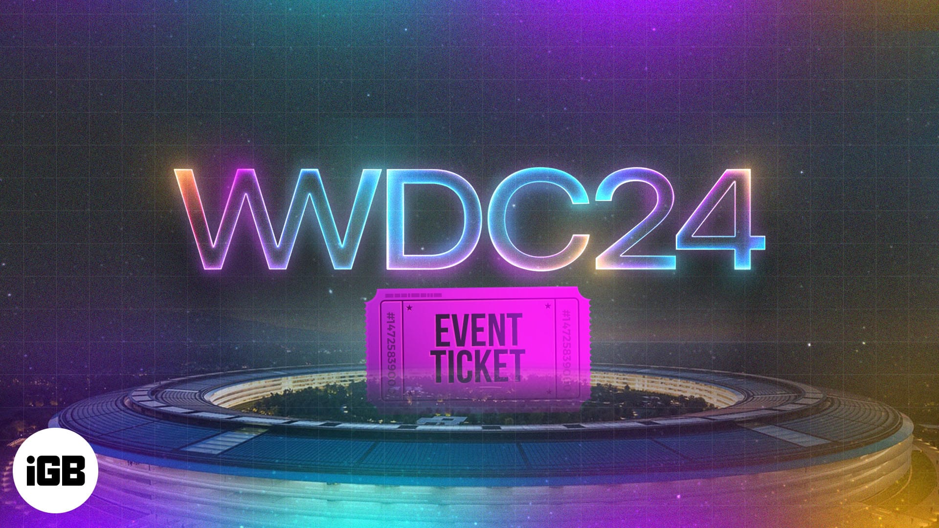 How to get in person tickets for WWDC 2024