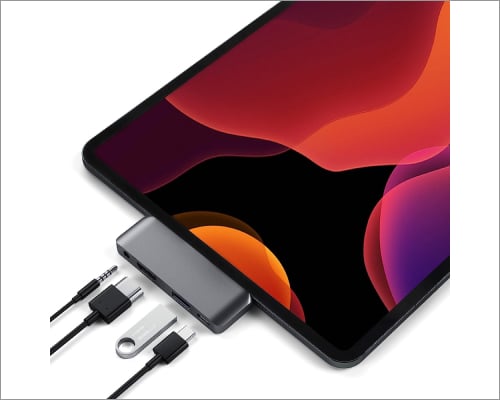 Satechi Aluminum Type C iPad Pro Hub Adapter
