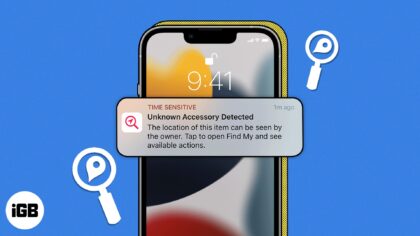 What is unknown accessory detected message on iphone