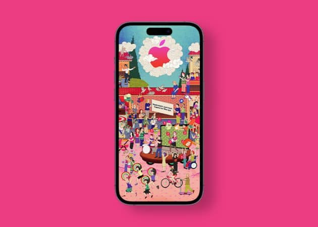 Bagdat Caddesi animated Apple Store wallpaper