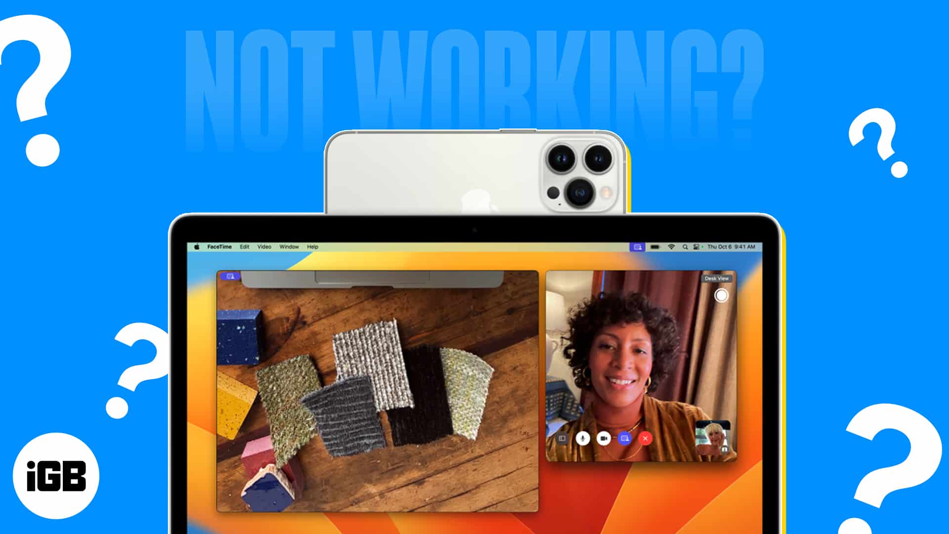 Fix iphone continuity camera not working on mac