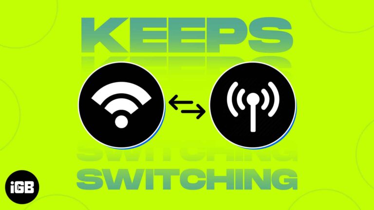 Wi fi keeps switching to cellular on iphone