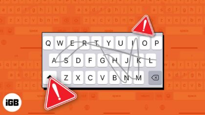 Fix swipe keyboard not working on iphone