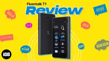 Fluentalk t1 handheld translator device review