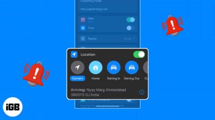 How to set location based reminders on iphone ipad and mac