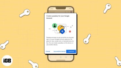 How to sign in to your google account using a passkey on iphone ipad and mac