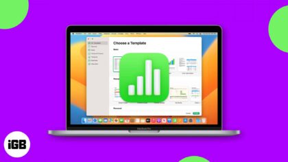 How to use apple numbers on mac