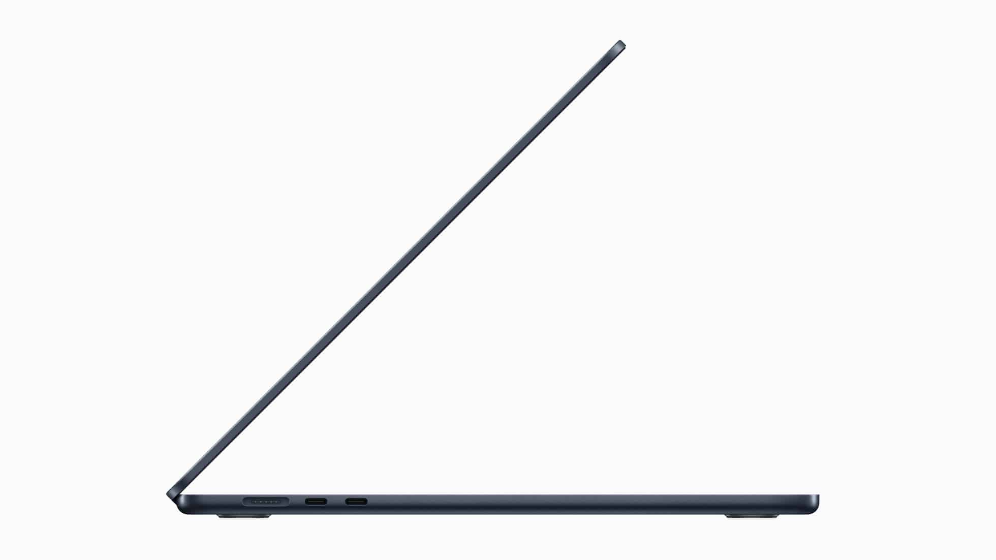 Design of 15 inch MacBook Air