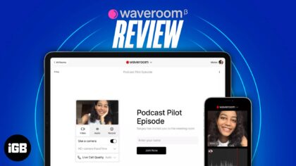 How to use waveroom to record and edit videos from any browser