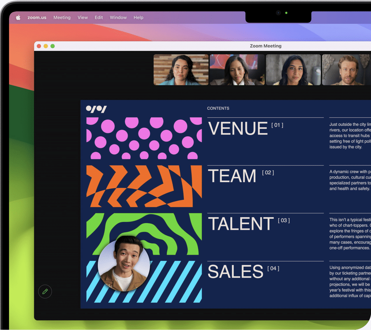 Presenter Overlay
