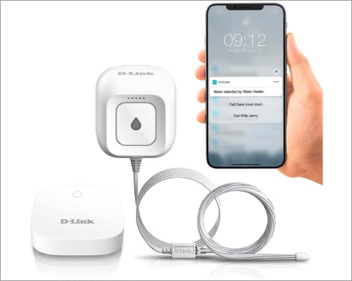 D Link DCH S1621KT Wi Fi Water Leak Sensor and Alarm Starter Kit