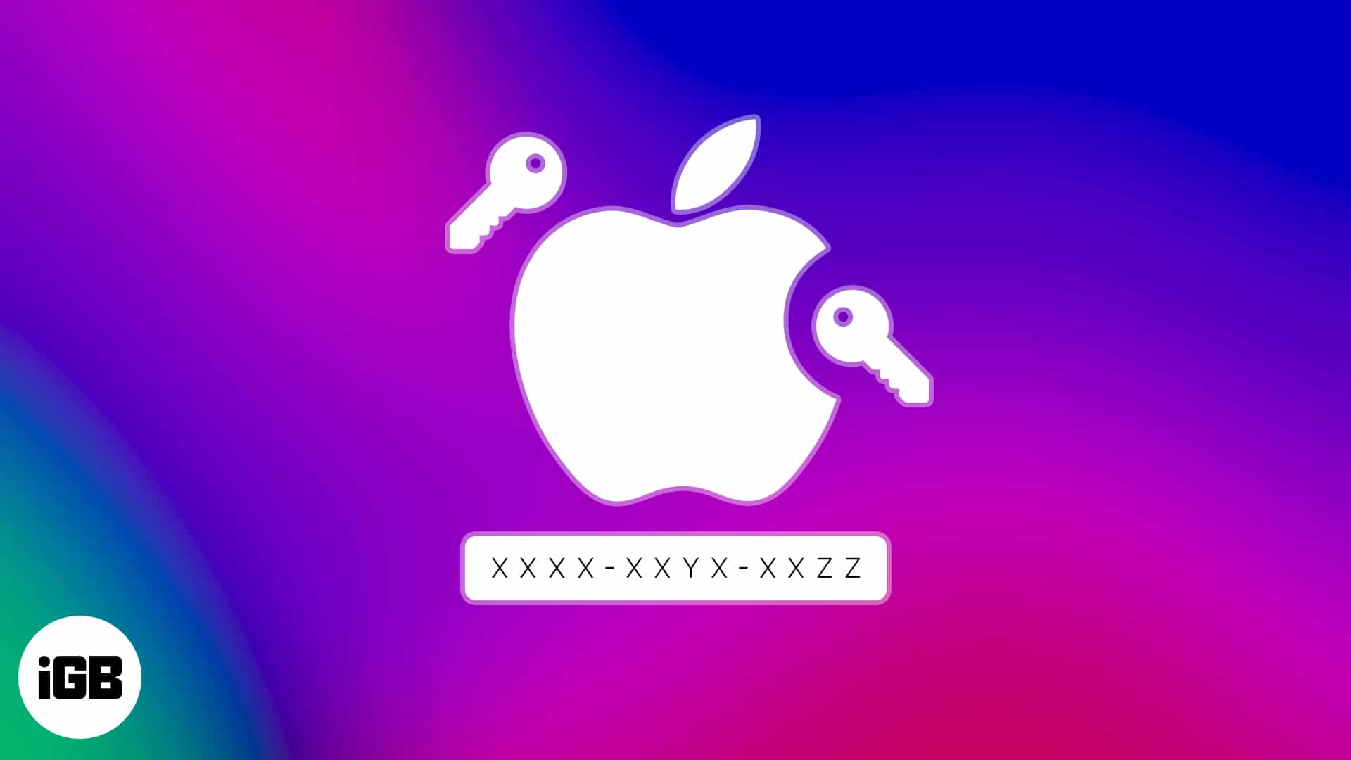 Generate an apple id recovery key on iphone or ipad