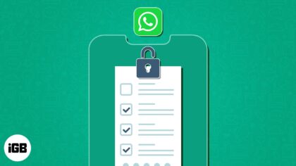 Use whatsapp privacy checkup on iphone