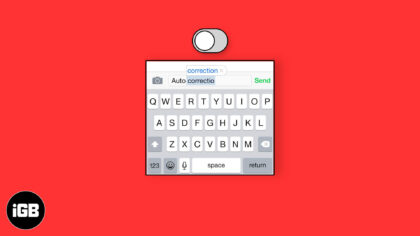How to turn off autocorrect on iphone or ipad