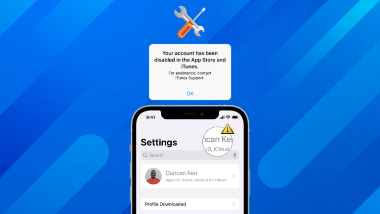 Apple ID greyed out on iPhone