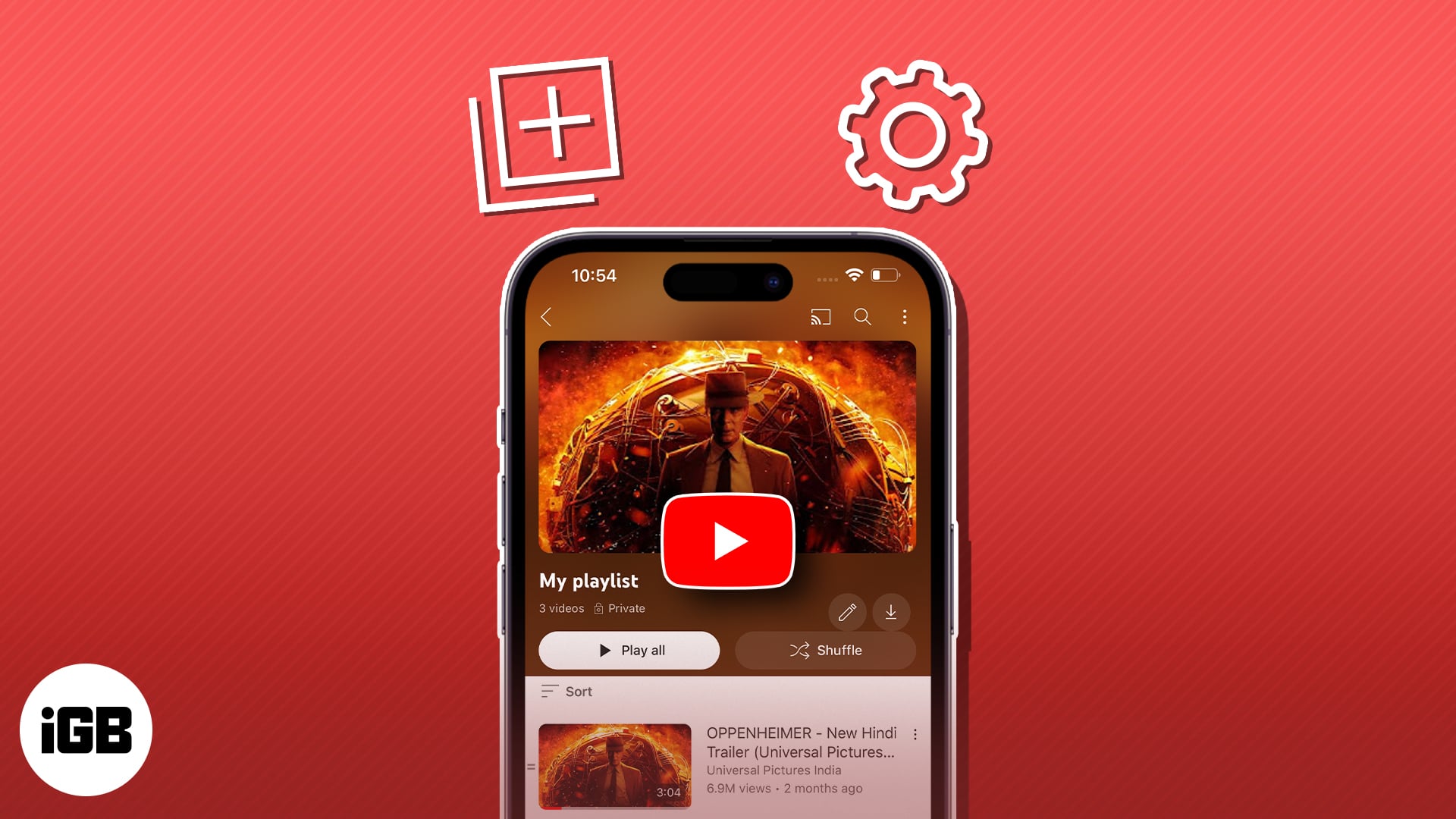 Create and manage YouTube playlists on iPhone and iPad