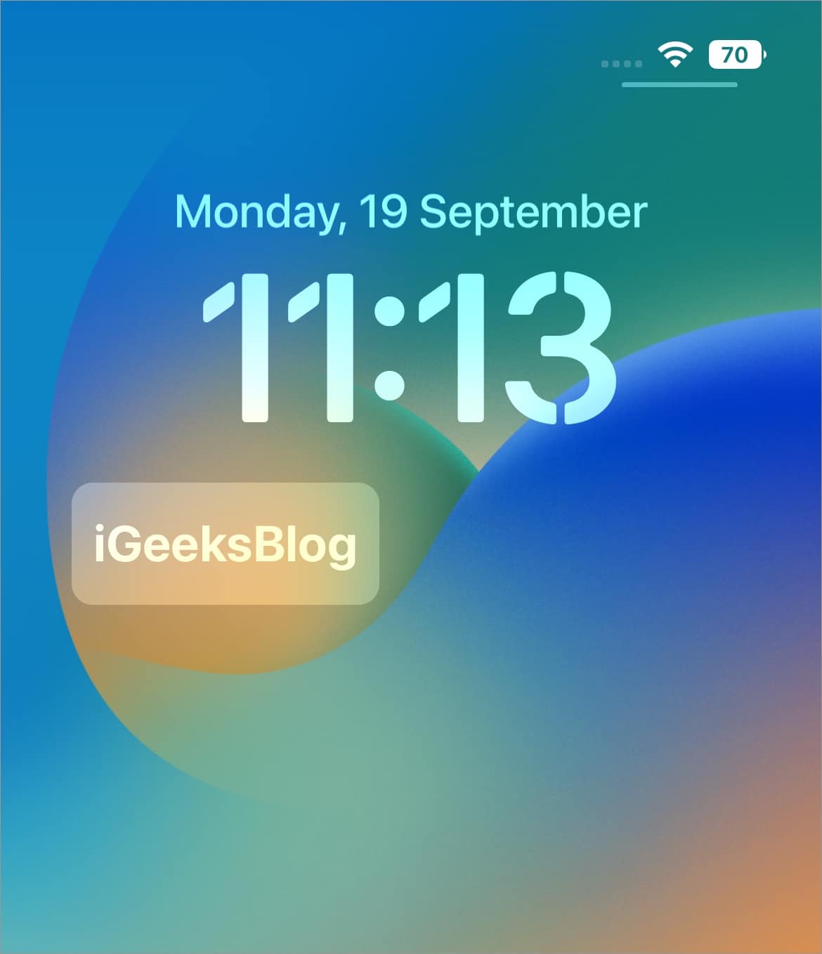 Lock Screen Icon Widgets