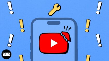 Youtube app keeps crashing on iphone