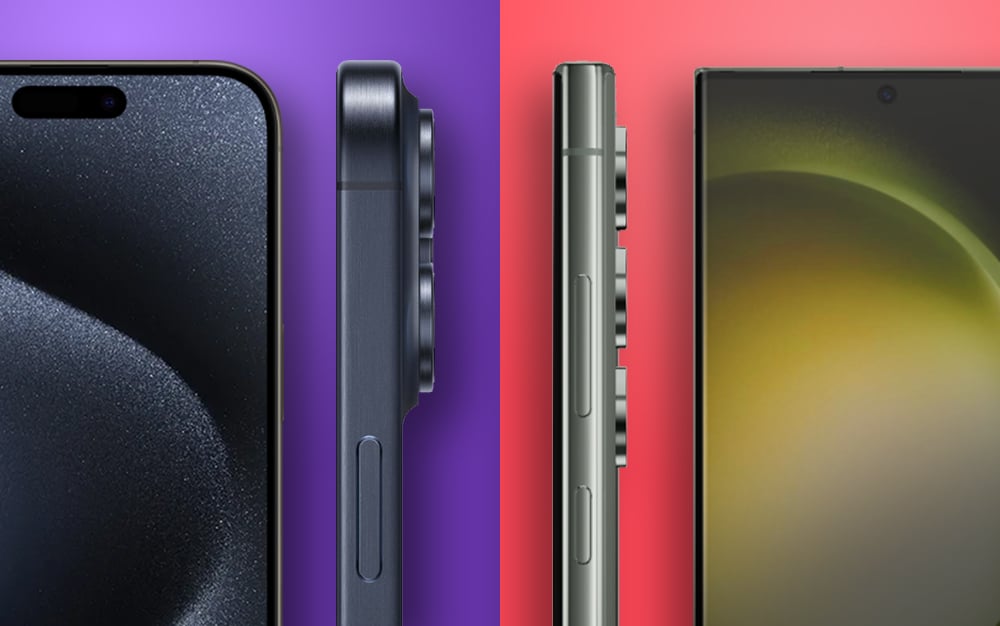 iPhone 15 Pro Max vs Samsung S23 Ultra Design