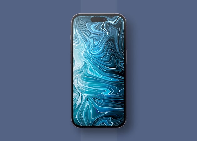 Abstract Sea pattern wallpaper for iPhone