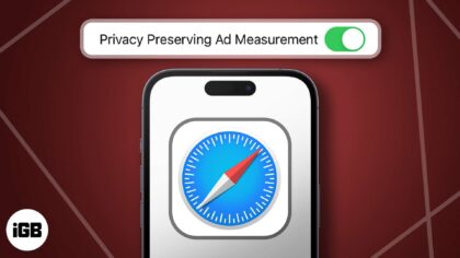 Enable privacy preserving ad measurement in safari on iphone and mac
