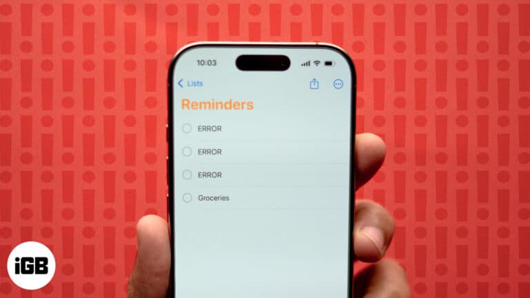 How to fix Grocery List Not Working on iPhone.