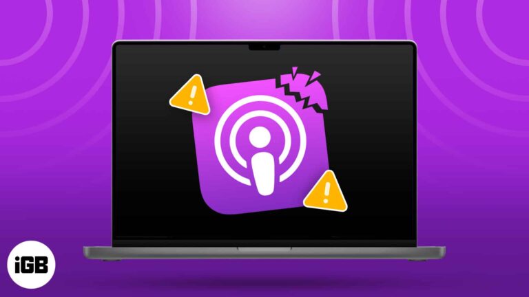 Podcast app not working on mac