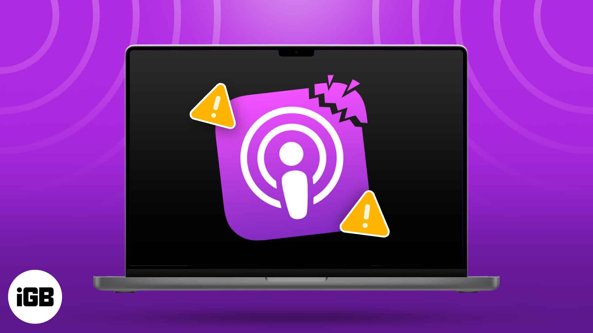 Podcast app not working on mac
