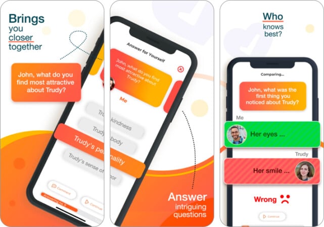 Couple Game  Relationship Quiz for iPhone