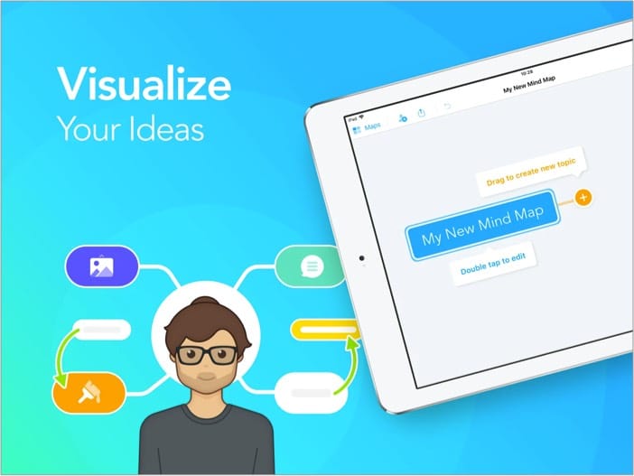 Mind Mapping   MindMeister ipad app screenshot