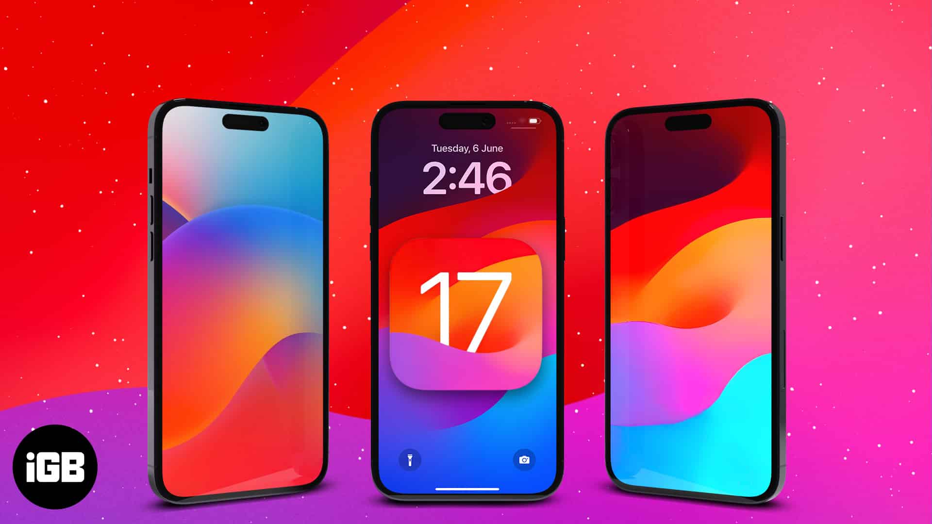 iOS 17 Wallpaper 4k