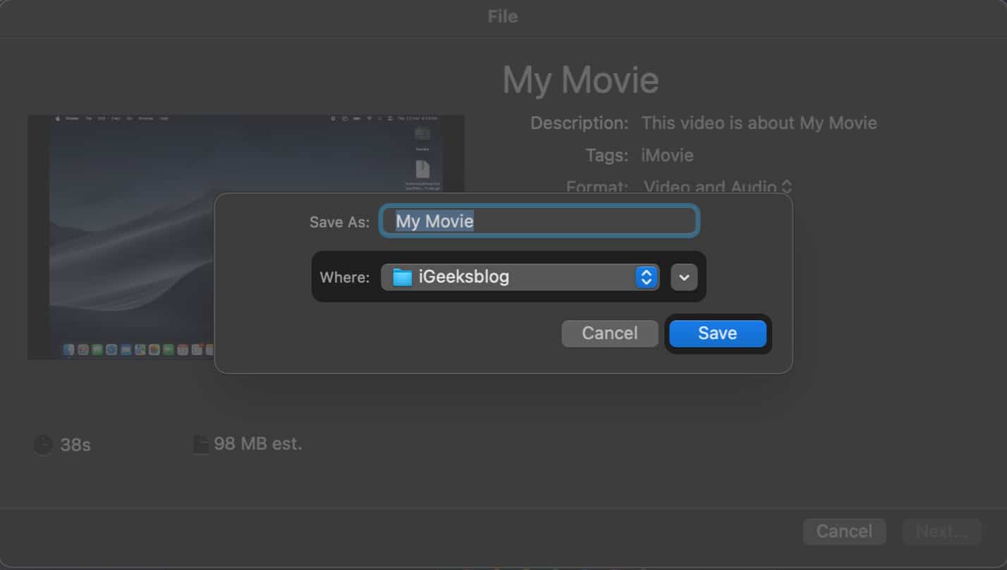 select loaction and click save
