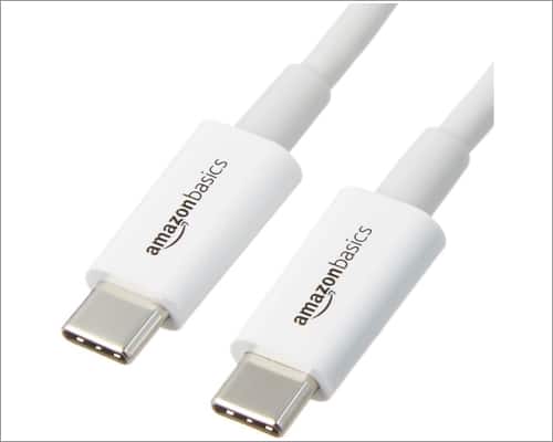 Amazon Basics USB C to USB C 20 Fast Charging Cable