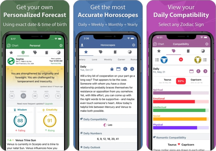 Astrolis Horoscopes  Tarot iPhone app