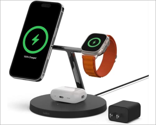 Belkin MagSafe 3 in 1 Wireless Charging Stand