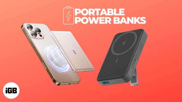 Best power banks for iPhone.