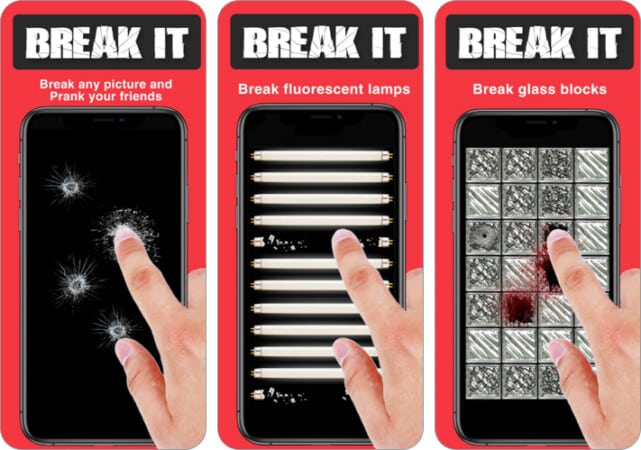 Crack  Break it app for iPhone and iPad