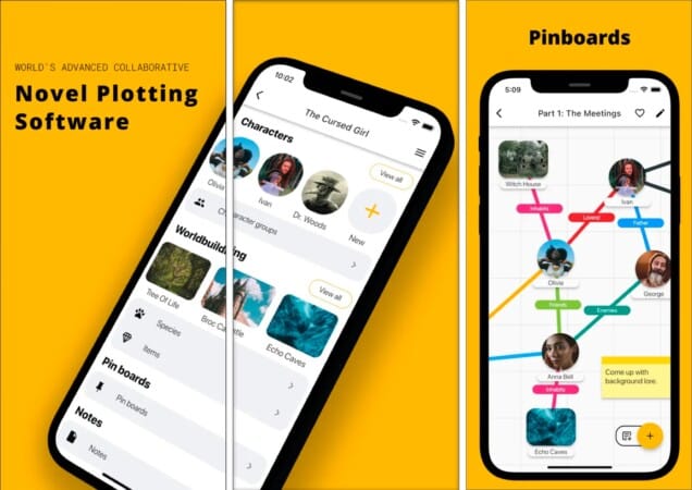 Fortelling Writing App for iPhone and iPad