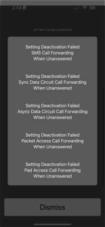 Forward calls using iPhone Secret code