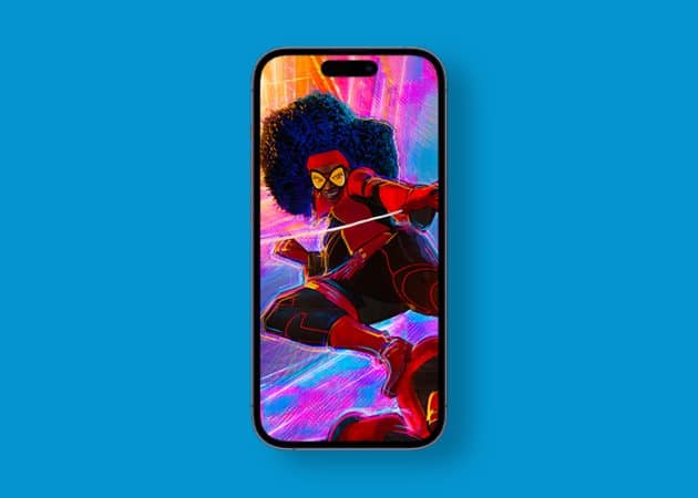 Full HD Spider Woman wallpaper for iPhone