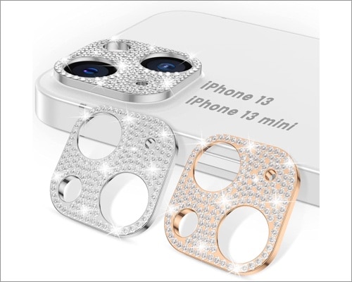 Goton Bling Camera Lens Protector Compatible with iPhone 13  13 Mini