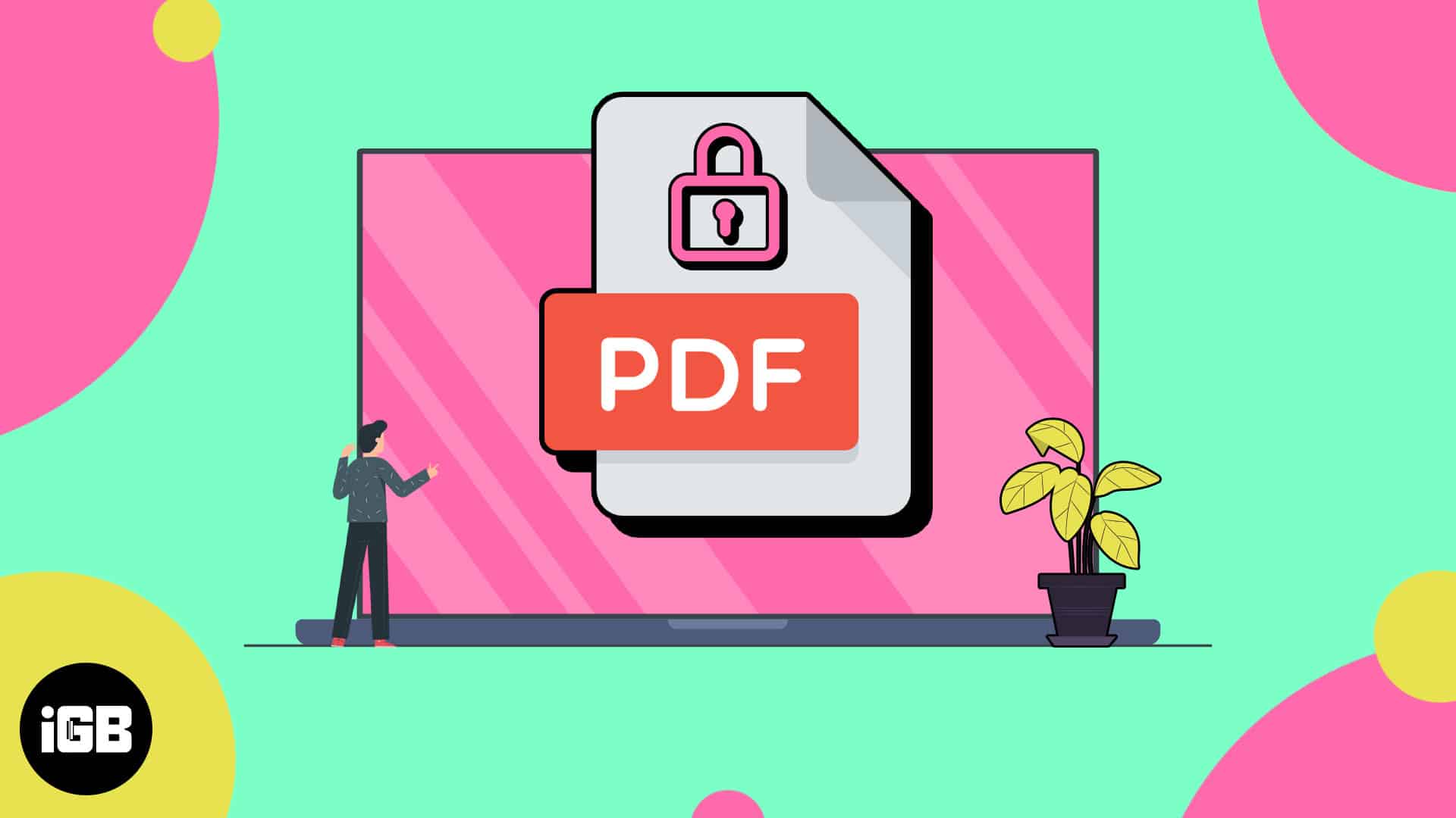 How to password protect PDF on Mac