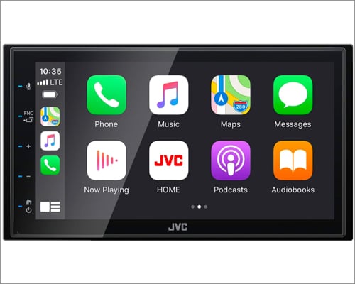 JVC KW M56BT Apple CarPlay Android Auto Multimedia Player
