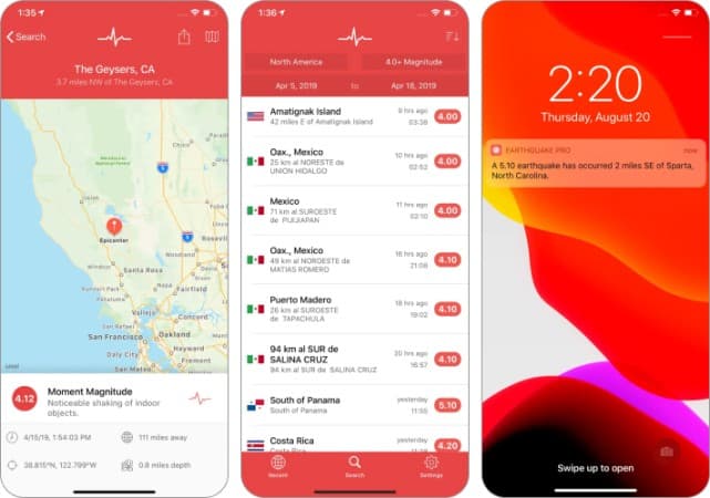 My Earthquake Alerts  Feed App for iPhone and iPad