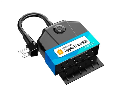 Outdoor Smart Plug Compatible with Apple Homekit