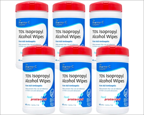 Pharma C 70 Isopropyl Alcohol Wipes