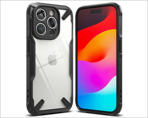 Ringke Fusion X best iPhone 15 Pro bumper case