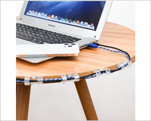SOULWITs self adhesive cable organizer clips